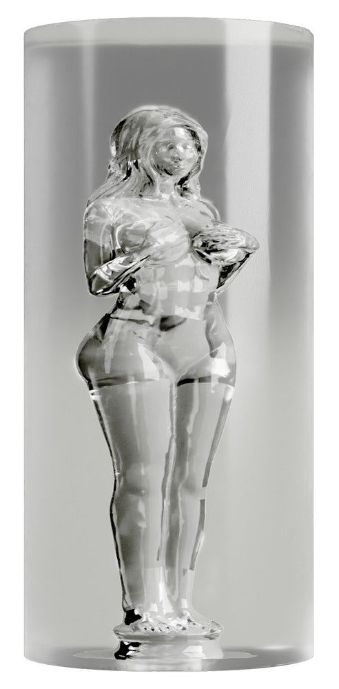 Female Shaped Tunnel Masturbador Transparente STROKER