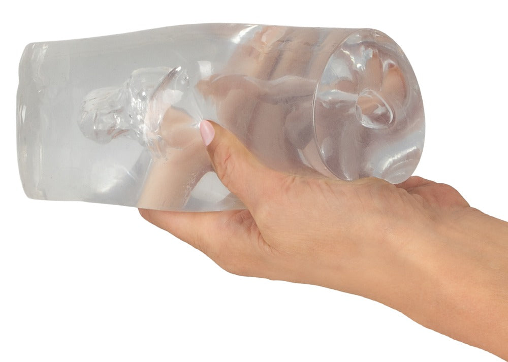 Female Shaped Tunnel Masturbador Transparente STROKER