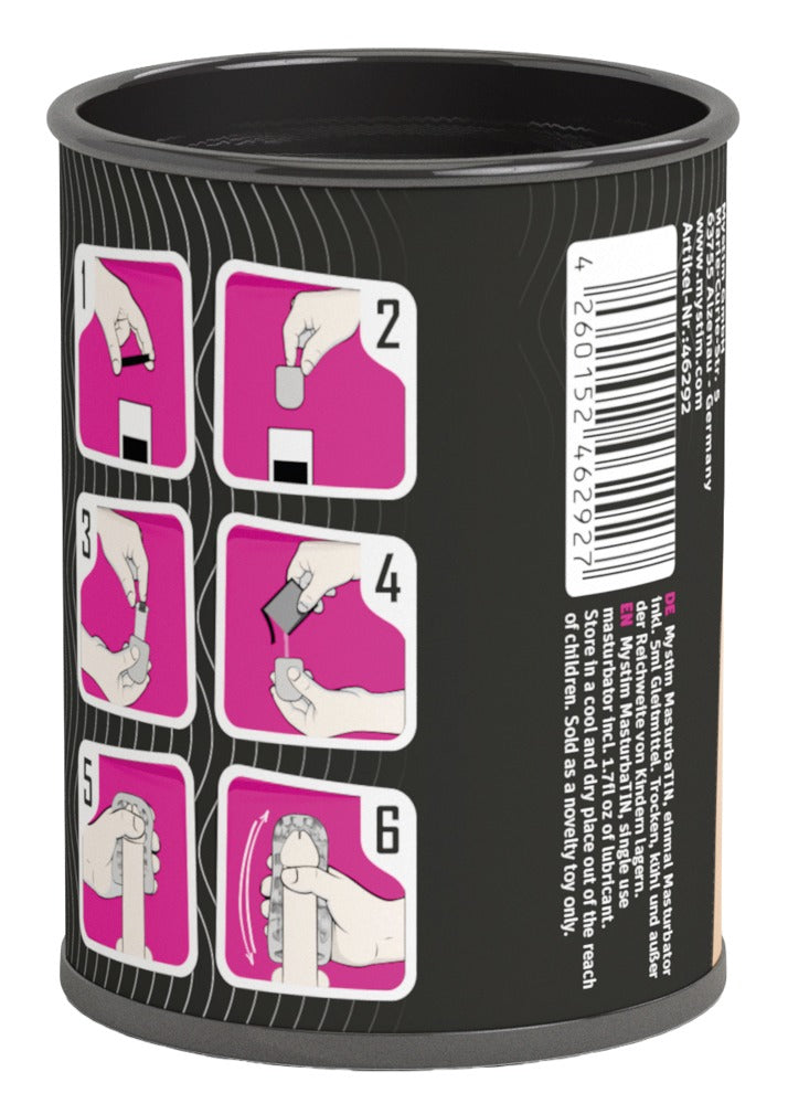 Mystim Swirl Girl MasturbaTIN - Masturbador Manual de TPE