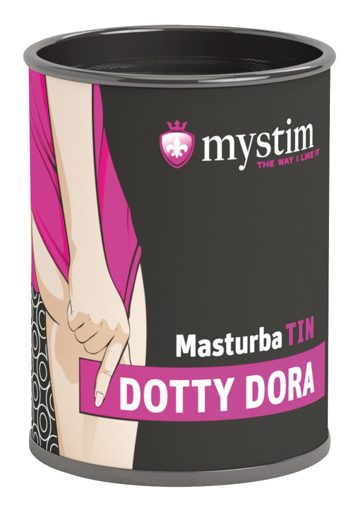 Mystim Dorry Dora MasturbaTIN - Masturbador de TPE con Estructura de Protuberancias