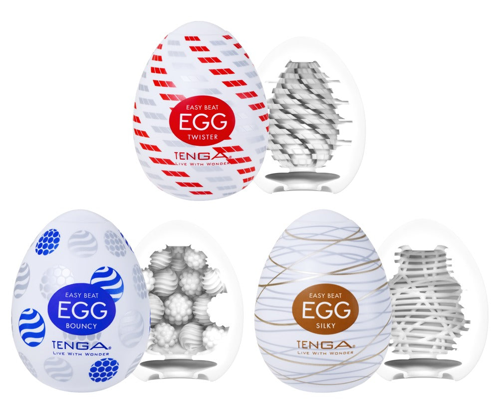 Tenga Egg Standard Set 2 - Pack 3 Masturbadores Desechables