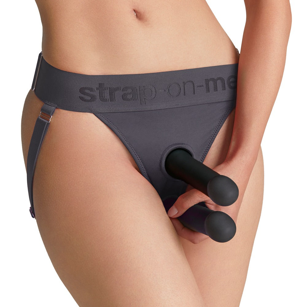 Arnés Lingerie Strap-On-Me Gris One Size