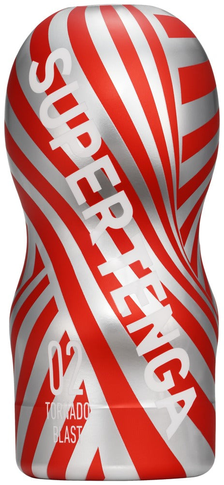 Super Tenga Tornado Blast - Masturbador Desechable con Ventosa