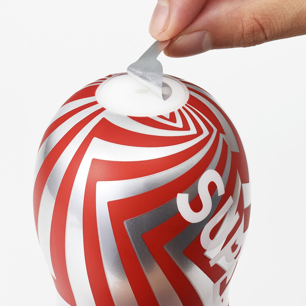 Super Tenga Tornado Blast - Masturbador Desechable con Ventosa