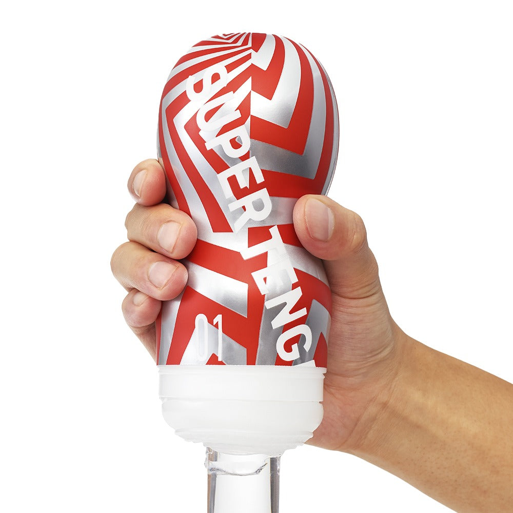 Super Tenga Tornado Blast - Masturbador Desechable con Ventosa