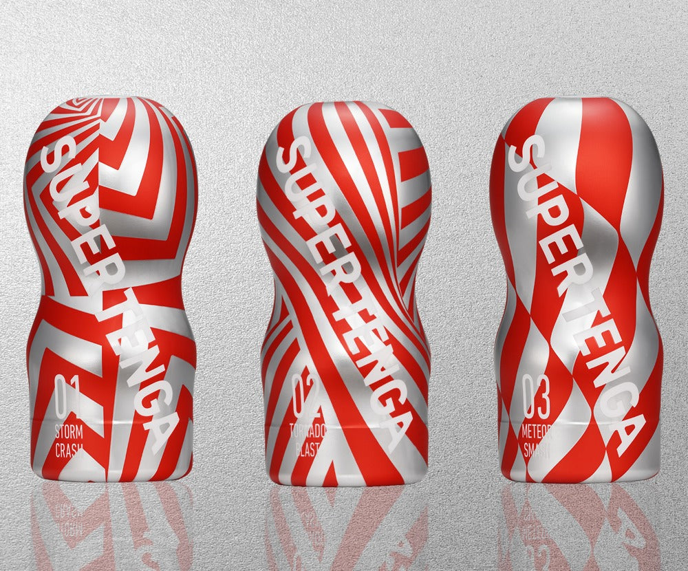Super Tenga Tornado Blast - Masturbador Desechable con Ventosa