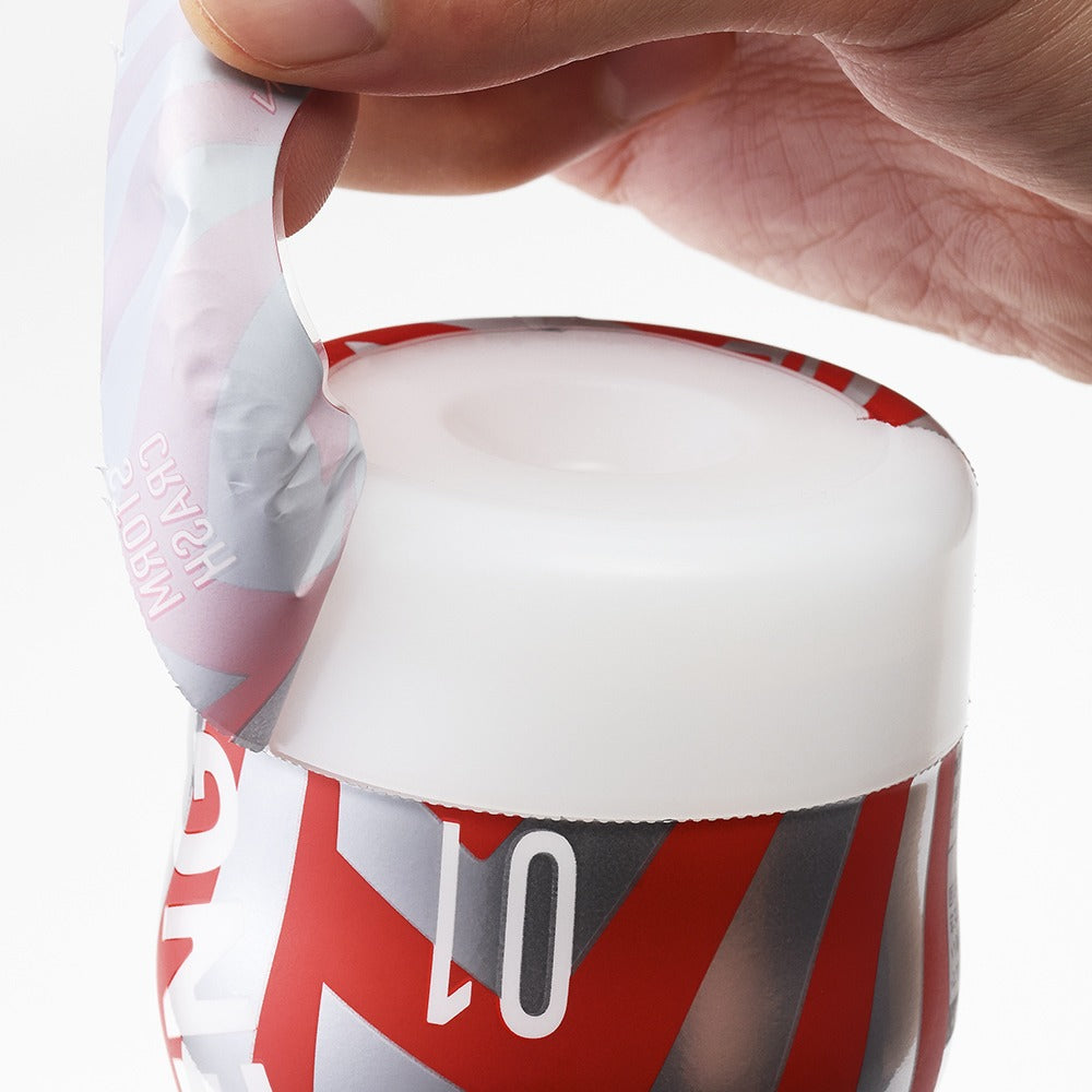 Super Tenga Meteor Smash - Masturbador Desechable con Vacuum Cup