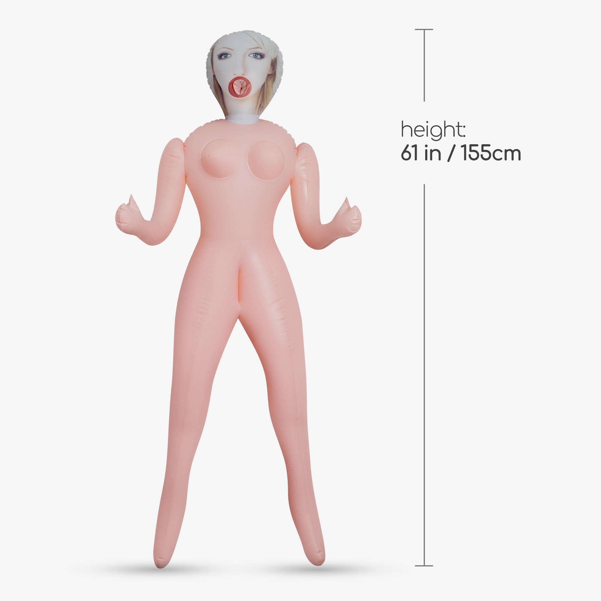 EVA LA VECINITA MUÑECA INFLABLE RUBIA CRUSHIOUS