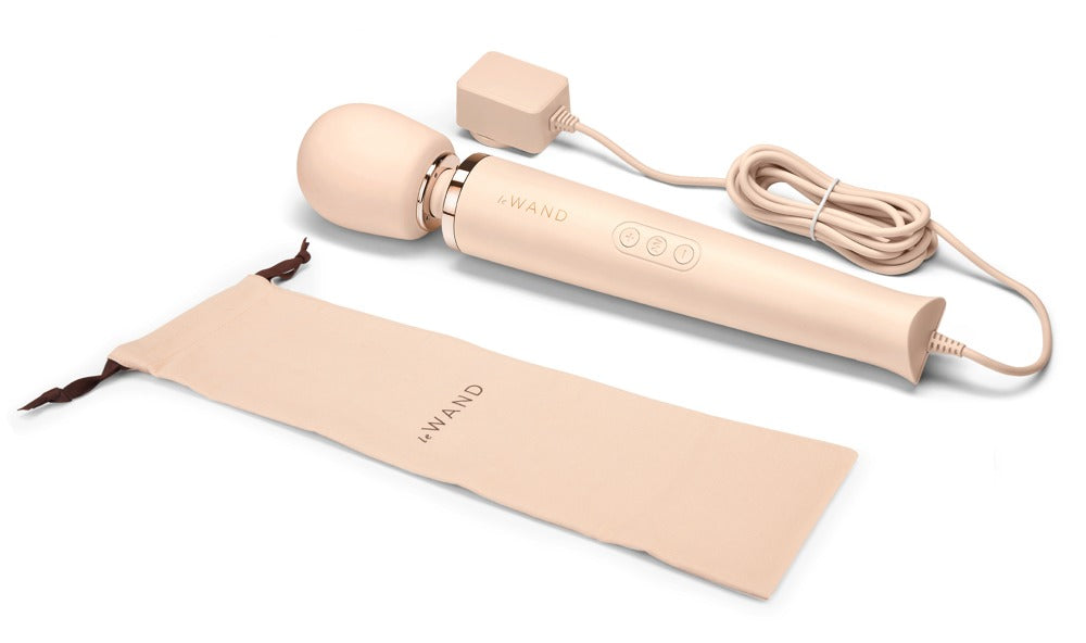 Le Wand Powerful Plug-In Cream - Masajeador Eléctrico Enchufable