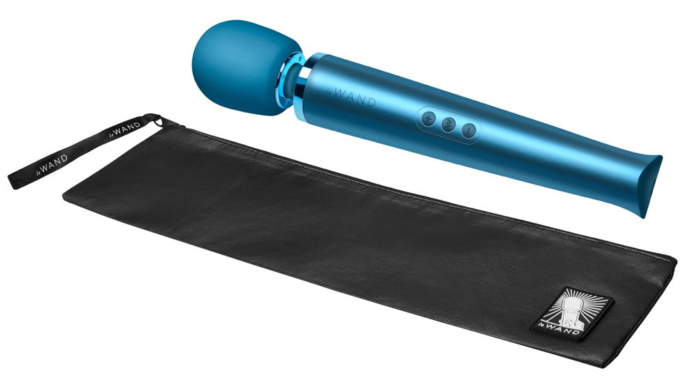 Le Wand Pacific Blue - Masajeador Vibrador Recargable de Lujo