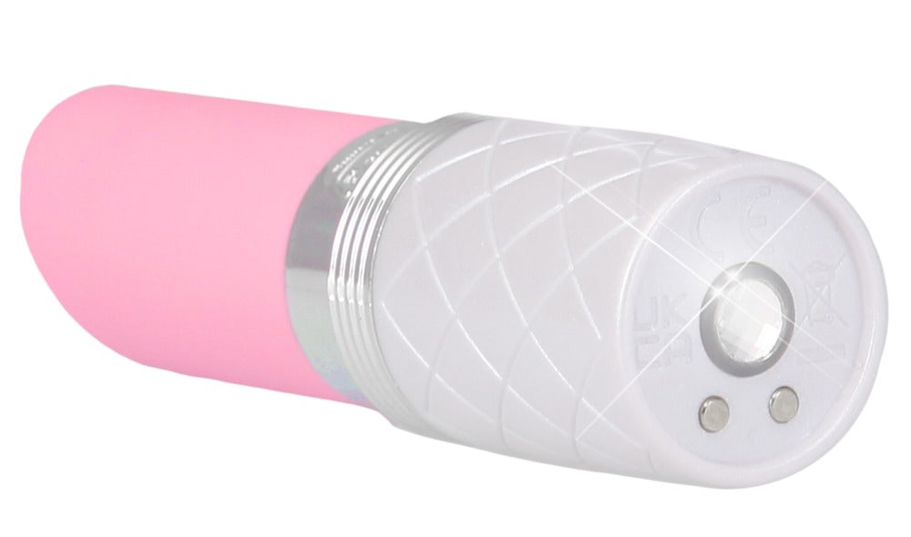 Pillow Talk Lusty Pink - Minivirador Discreto con Diseño de Lápiz de Labios