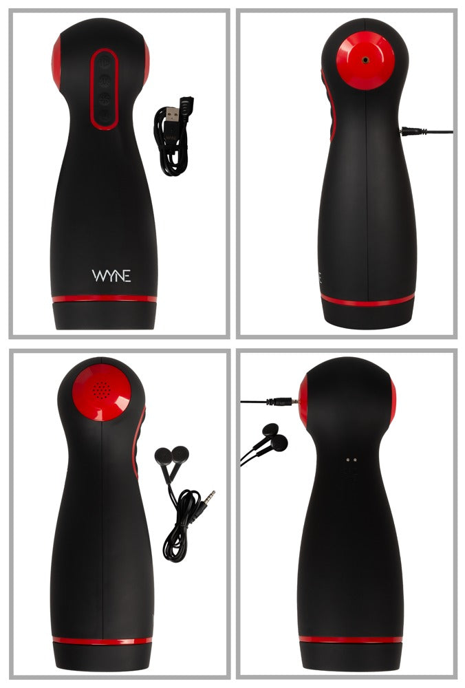WYNE Masturbador 06 - Estimulador Motorizado con 10 Modos de Vibración