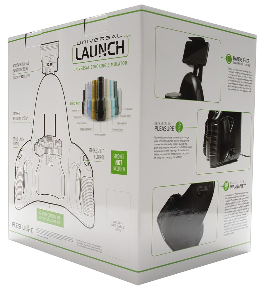 Universal Launch - Adaptador Automático para Masturbadores Fleshlight