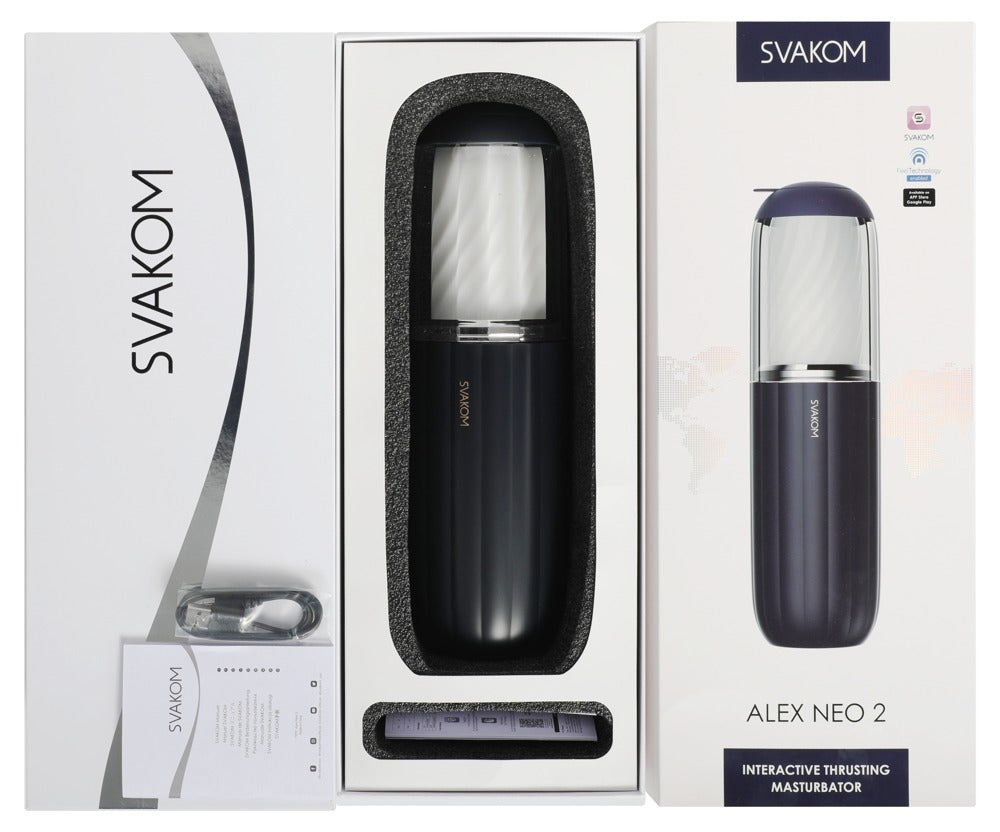 Alex Neo 2 - Masturbador Automático con Vibración SVAKOM