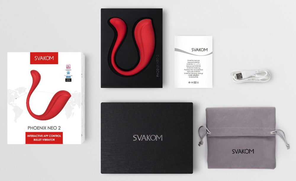 Phoenix Neo 2 - Huevo Vibrador Recargable de SVAKOM