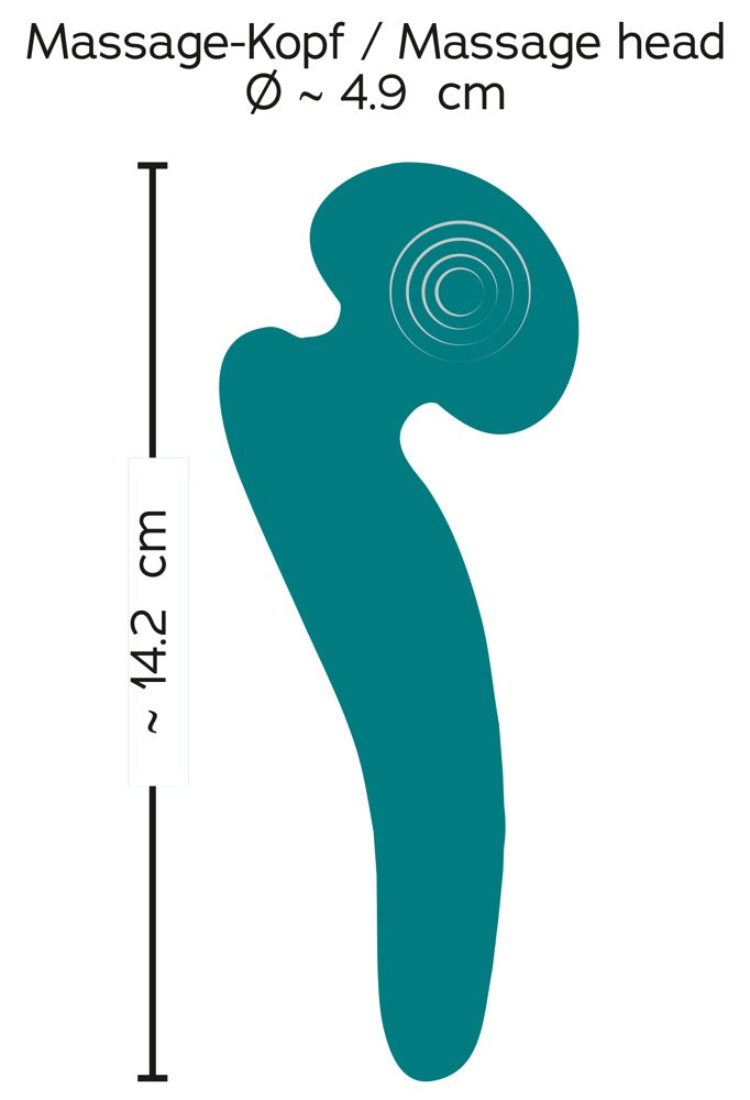 Flexible Wand Sweet Smile - Masajeador Compacto de Silicona