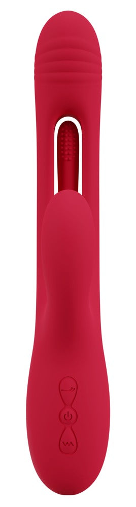 Sweet Smile Rabbit Flicking - Vibrador con Estimulación Clitoridiana