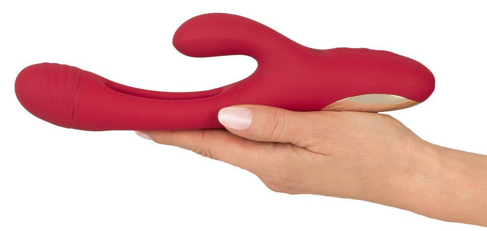 Sweet Smile Rabbit Flicking - Vibrador con Estimulación Clitoridiana