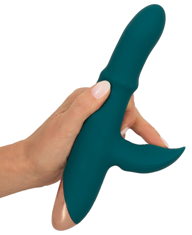 Thumping Rabbit Vibrator You2Toys - Estimulador Dual con Anillo Móvil