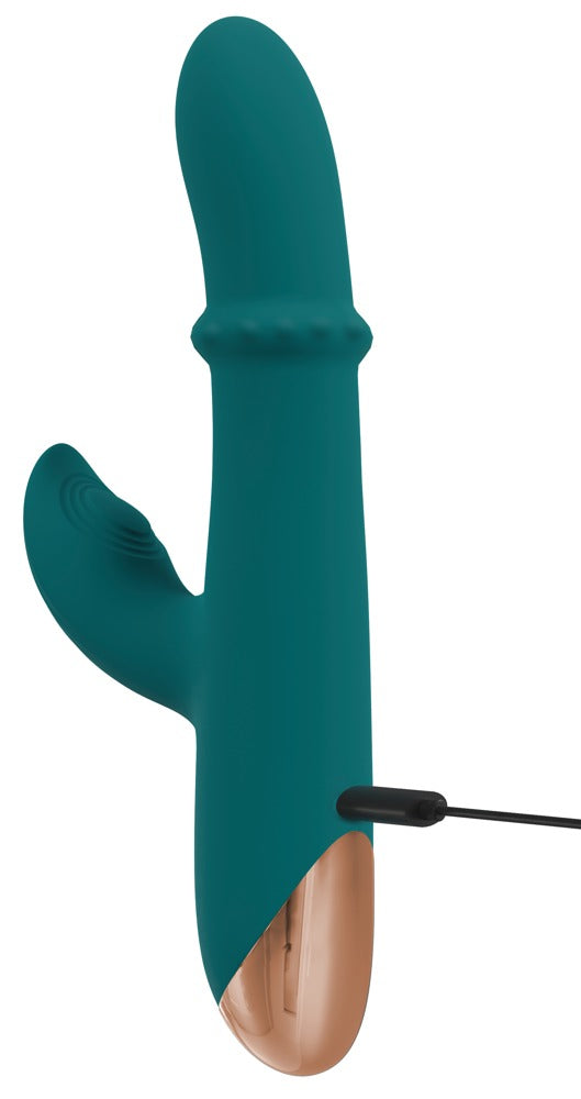 Thumping Rabbit Vibrator You2Toys - Estimulador Dual con Anillo Móvil