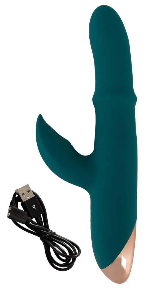 Thumping Rabbit Vibrator You2Toys - Estimulador Dual con Anillo Móvil