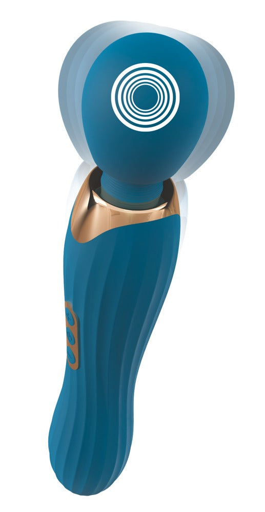 Big Wand Blue - Masajeador de Varita con Vibración Extra Potente You2Toys