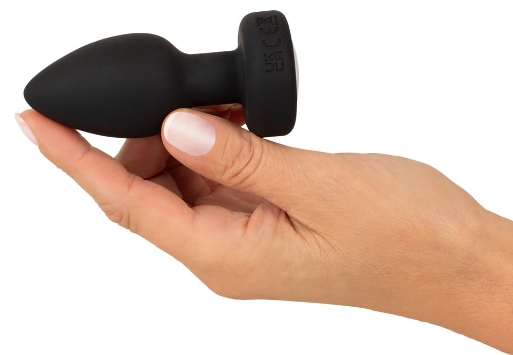 ANOS RC Flashing Butt Plug - Plug Anal con LED Parpadeante y Vibración