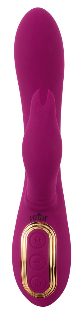 Javida 3 Function Pearl Rotati - Vibrador Clítoris con Perlas Giratorias y Estimulador Móvil