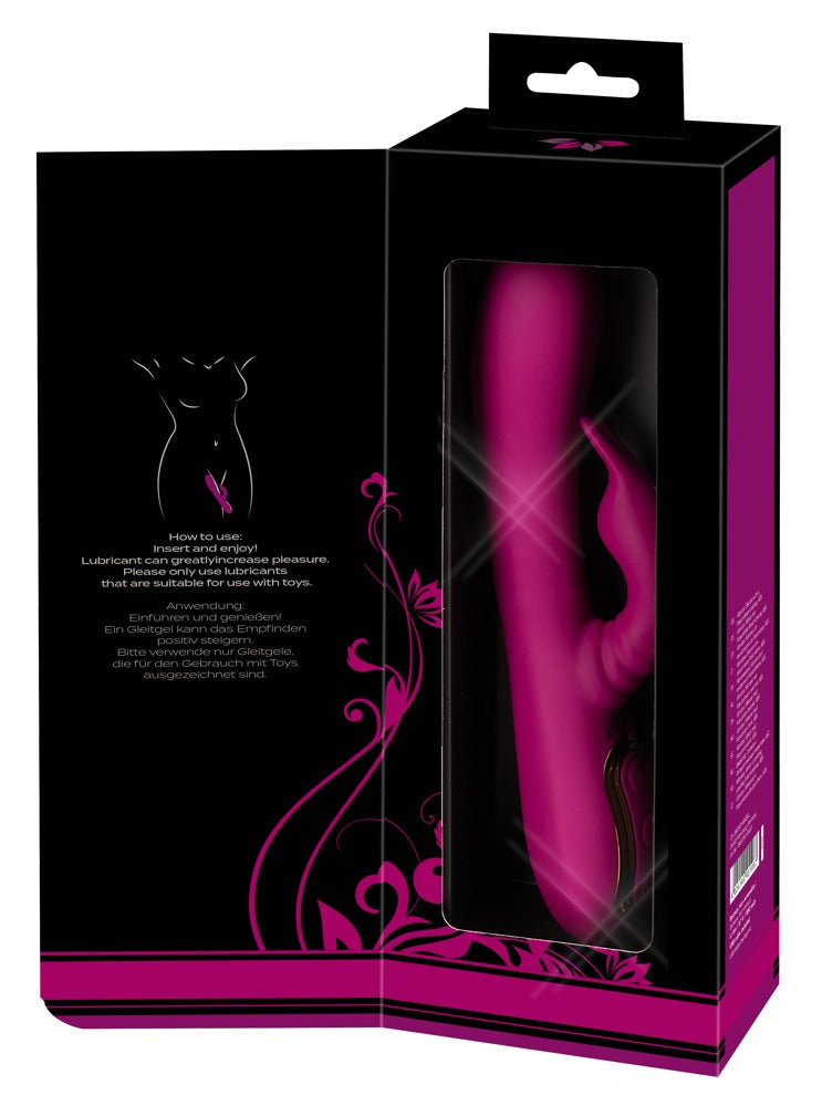 Javida 3 Function Pearl Rotati - Vibrador Clítoris con Perlas Giratorias y Estimulador Móvil