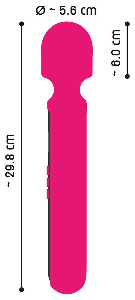 Display Wand You2Toys - Masajeador Digital con 10 Modos de Vibración