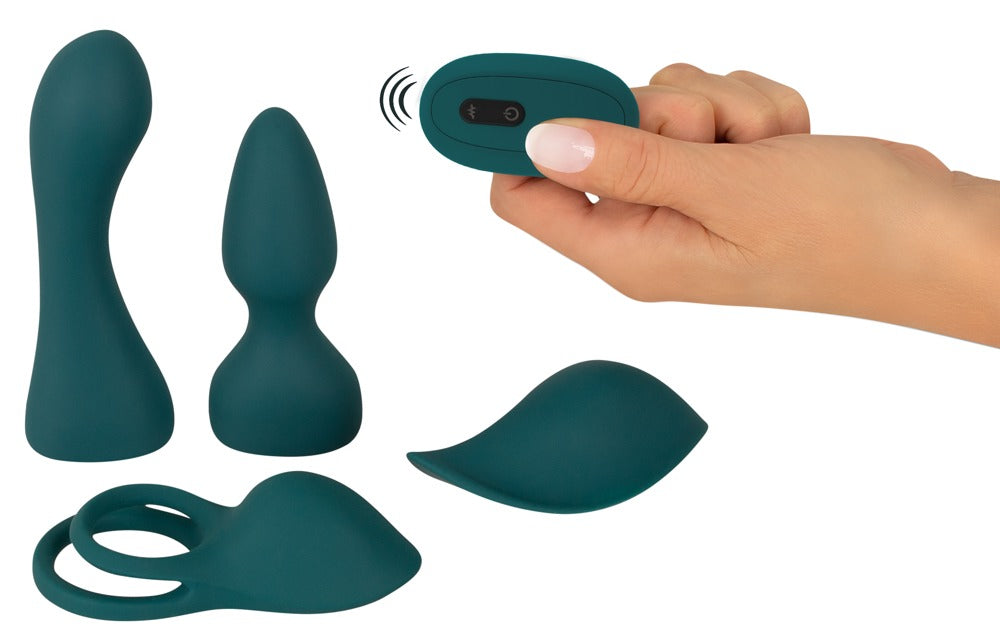 Couples Choice Mini Vibe - Set de 5 Juguetes con Control Remoto