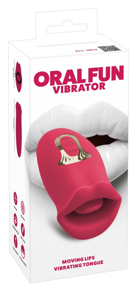 Oral Fun Vibrator Moving Lips - Vibrador con Labios Móviles You2Toys