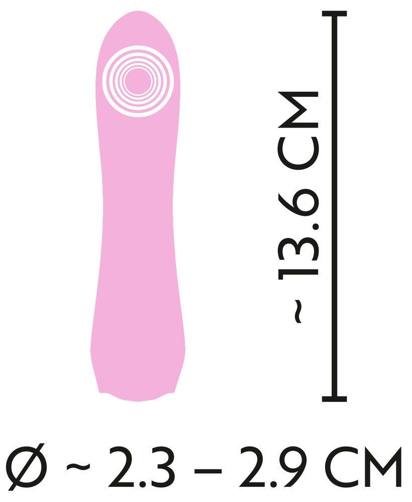 Cuties Mini Vibrador Rose 4.Ge - Minivibrador Recargable 10 Modos