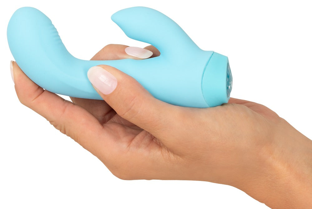 Cuties Mini Vibrator Blue 4.ª Generación - Vibrador Compacto con 10 Modos