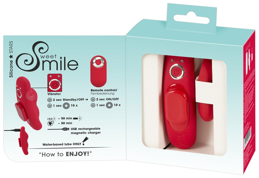 Sweet Smile Magnetic Panty Vib - Vibrador RC Discreto con Control Remoto