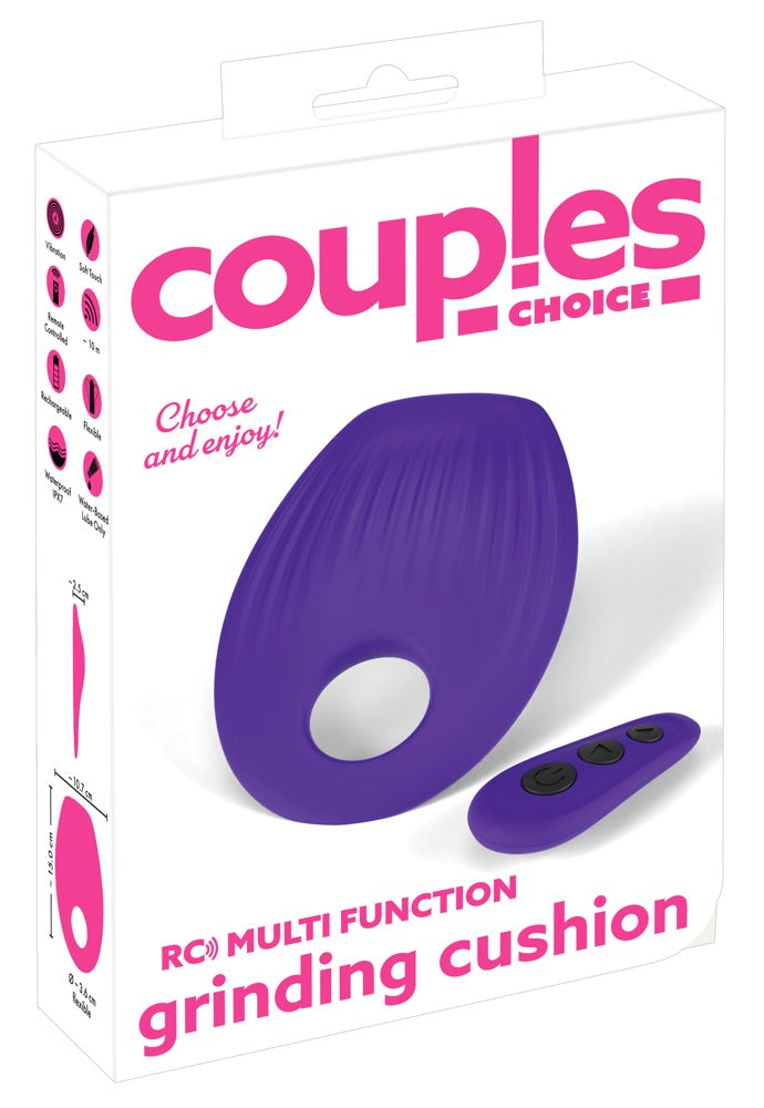 Couples Choice Grinding Cushion - Cojín Vibrador de Pareja con Mando a Distancia