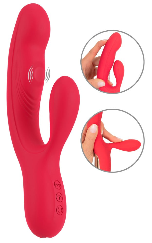 Sweet Smile Thumping Rabbit Vi - Vibrador Dual con Estimulador de Clítoris