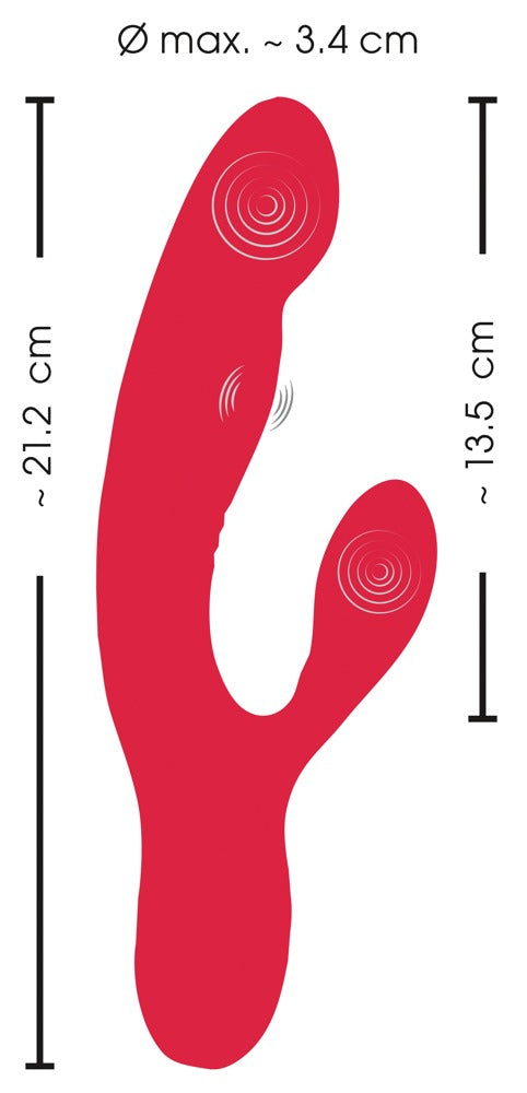 Sweet Smile Thumping Rabbit Vi - Vibrador Dual con Estimulador de Clítoris