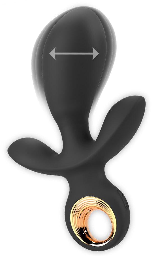 Vibrador Triple Hinchable Eternal - Estimulación Múltiple con 4 Motores