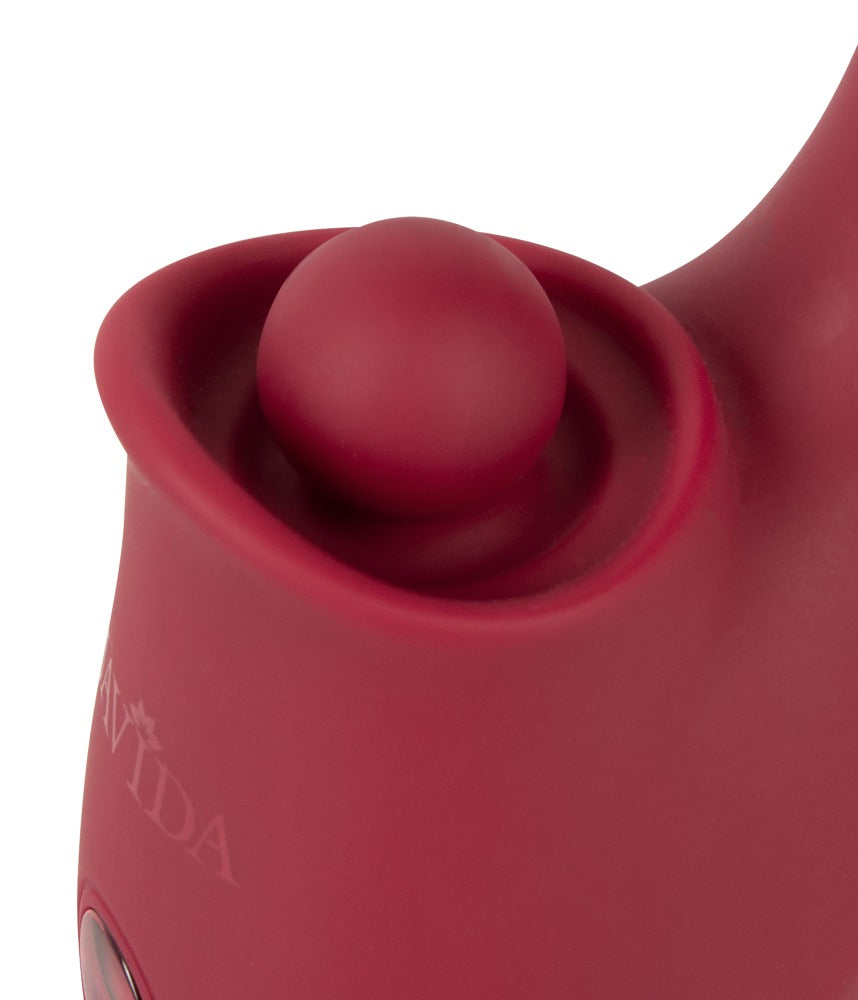 Javida 3 Function Thrusting - Vibrador con Función de Empuje y Estimulador de Clítoris