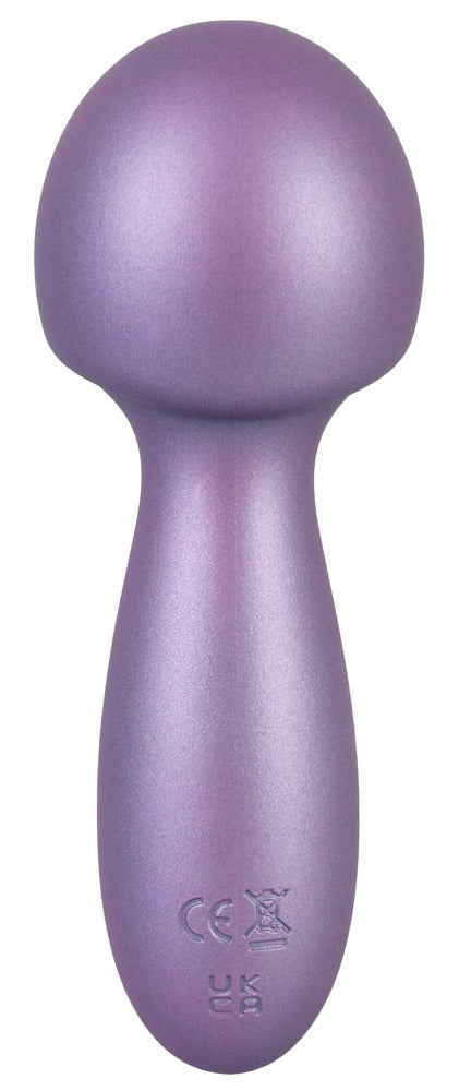 Sweet Smile Metallic Mini Wand - Varita de Masaje Recargable con 10 Modos