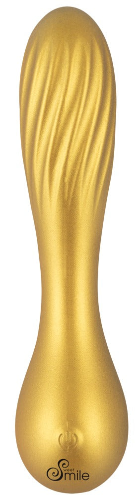 Sweet Smile Metallic Vibe - Minivibrador Recargable de Silicona Metalizada