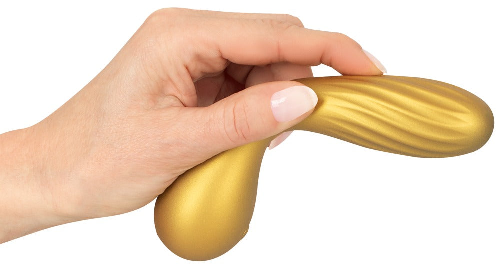 Sweet Smile Metallic Vibe - Minivibrador Recargable de Silicona Metalizada