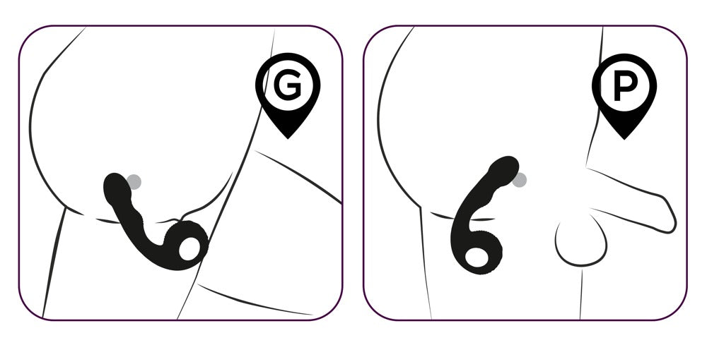 Black Velvets G&P-Spot Vibrato - Vibrador Dual con 2 Motores Independientes