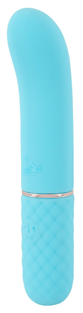 Cuties Mini Vibrador Blue 5.G - Silicona Suave 10 Modos