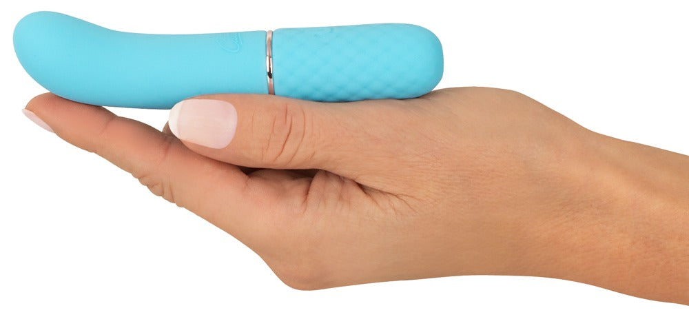 Cuties Mini Vibrador Blue 5.G - Silicona Suave 10 Modos