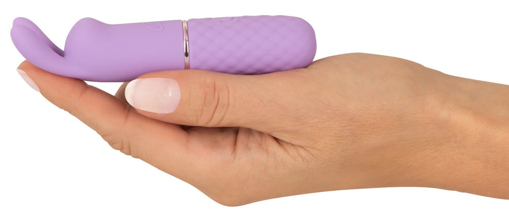 Cuties Rabbit Vibe Purple 5.G - Minivibrador de Silicona con 10 Modos