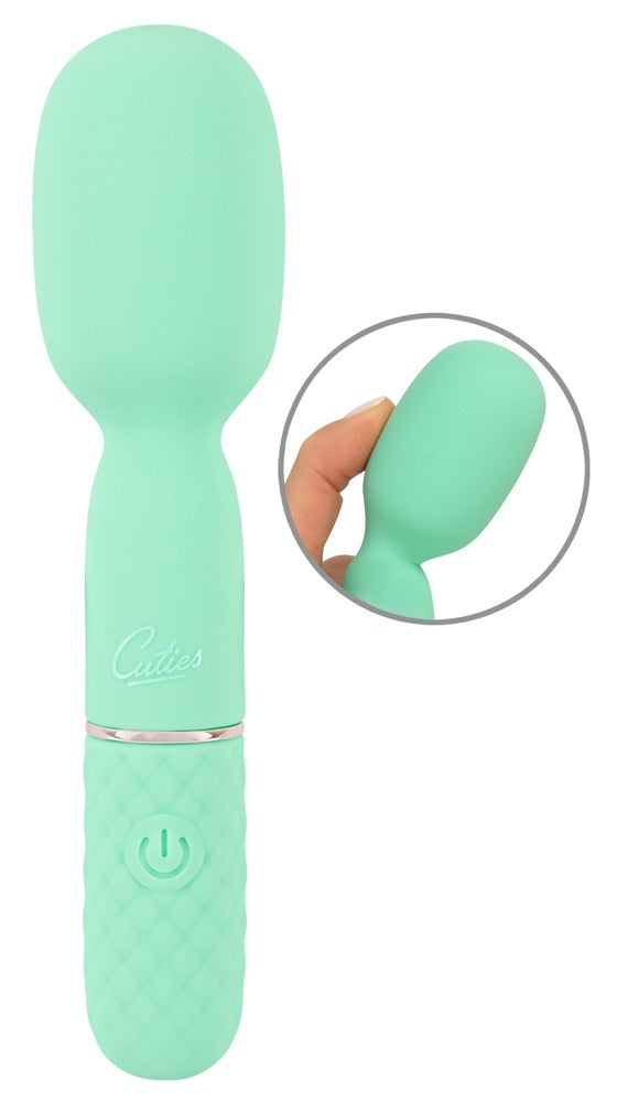 Cuties Mini Wand Green 5.Gen - Minivirador Recargable de Silicona
