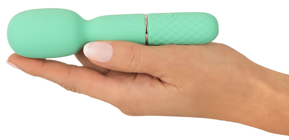 Cuties Mini Wand Green 5.Gen - Minivirador Recargable de Silicona
