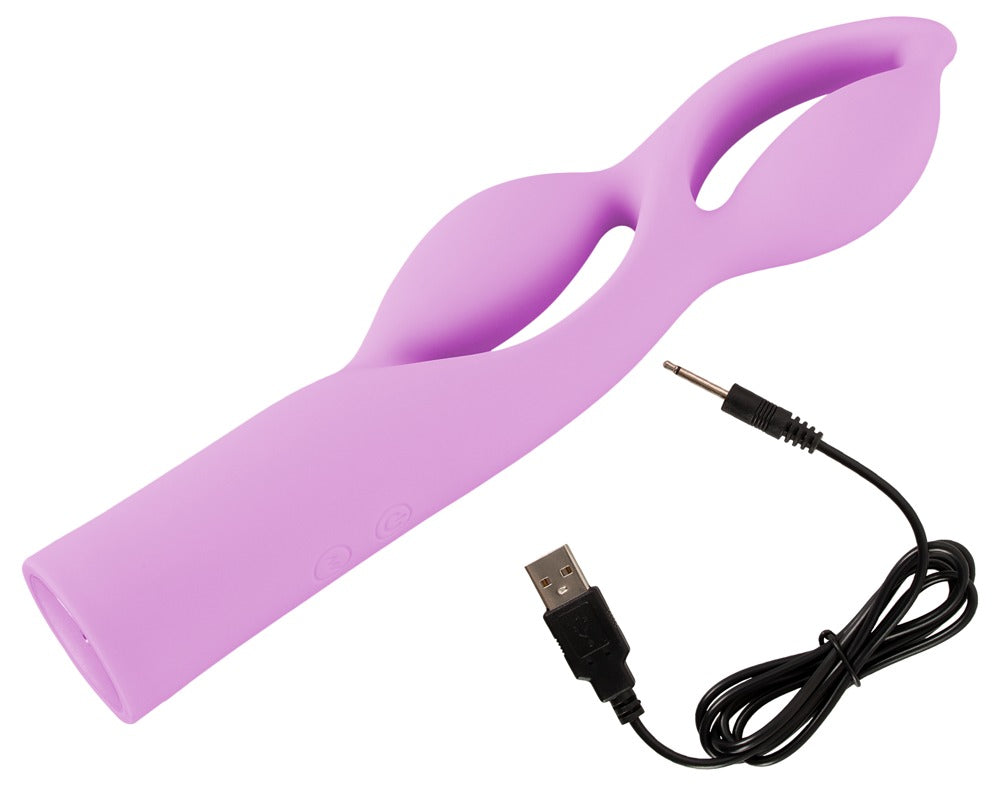 Fabulous Vibrator Purple - Vibrador de Silicona con Doble Motor You2Toys